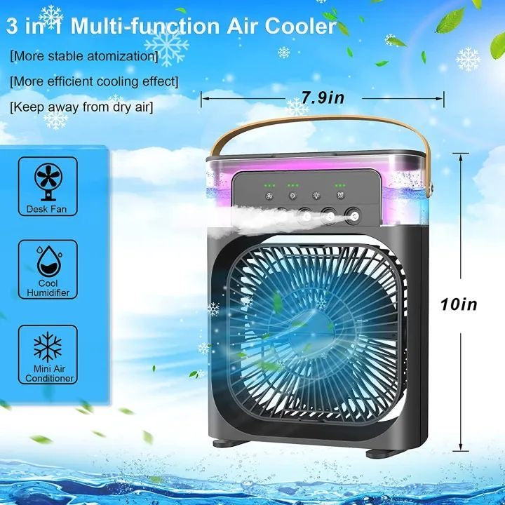 Portable Air cooler Table fan with humidifier