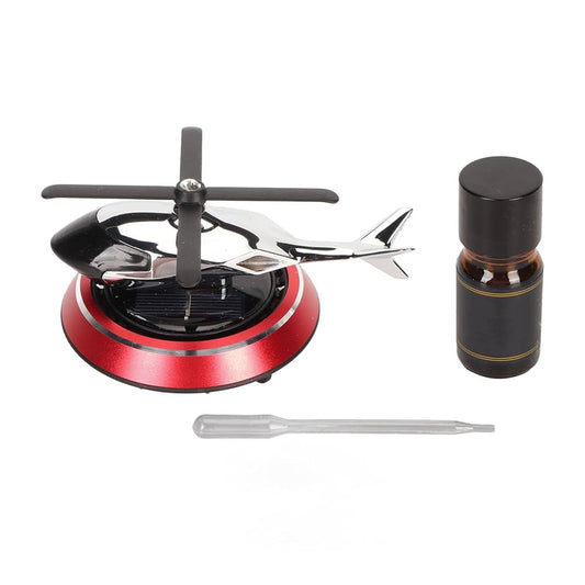 Helicopter Car Air Freshener | Rotating Solar Car Helicopter