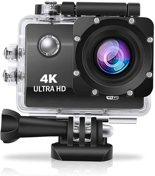 4K Sports Action Camera with Optical 16MP High Resolution with Wi-Fi