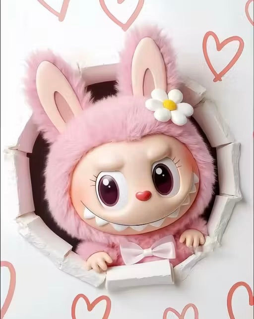 POP MART LABUBU EXCITING MACARON Plushie Blind Box | Doll key chain & birthday gift