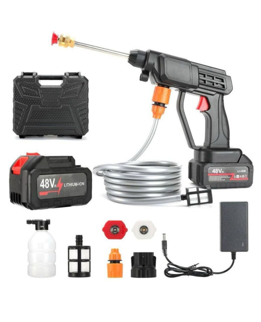 Portable Car Washer - Wireless High Pressure Washer for Car Washing 48V