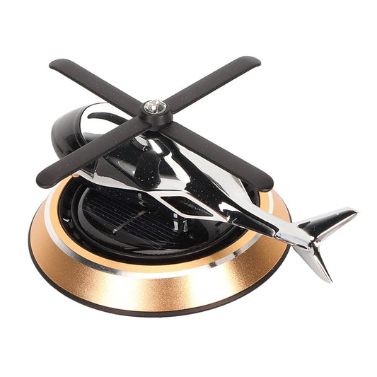 Solar Rotating Helicopter - Car Air Freshener | Car Perfume